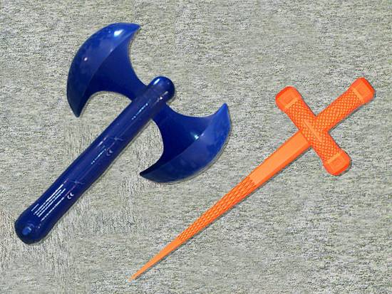 Battle Axe & Sword