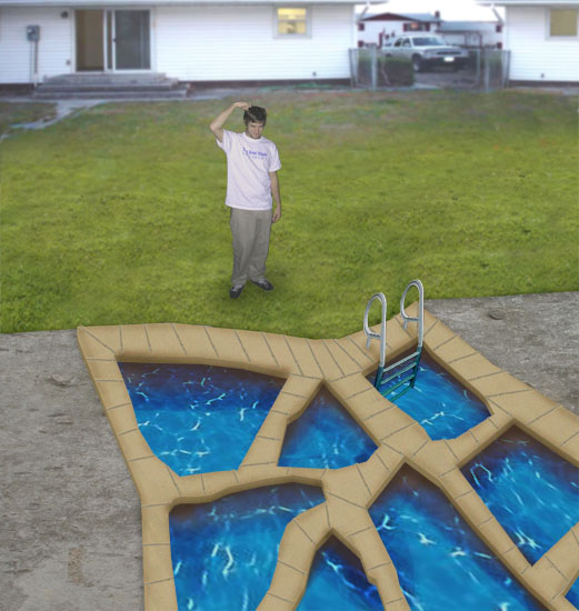 wierd pool