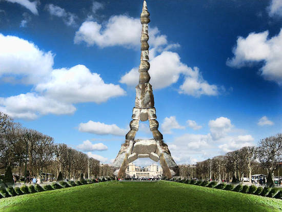 Eiffel in Stone Age