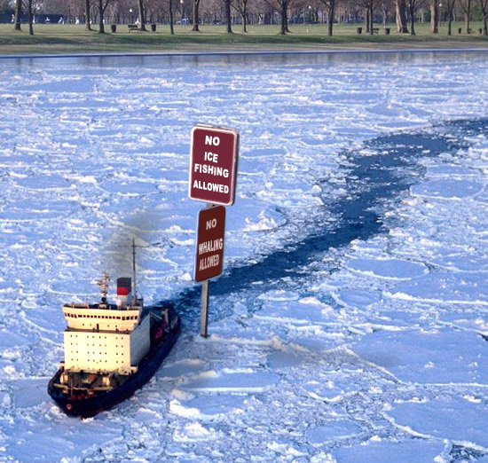 Pond Ice Breaker