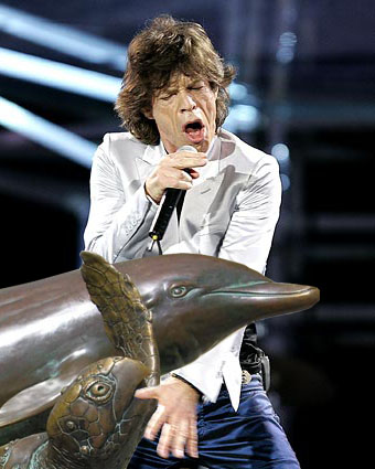 Mick on bronze tour '06