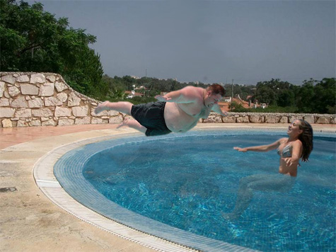 Belly Flop!