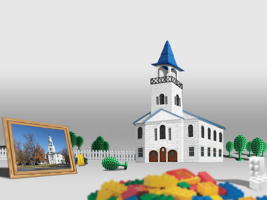 LEGO church