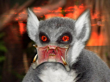 demonic monkey