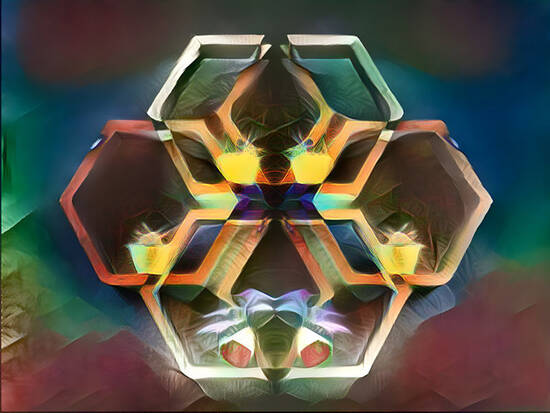 Overlapping Hexagons