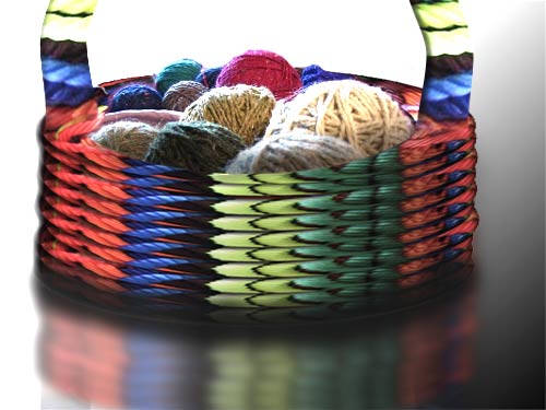 Basket of Yarn