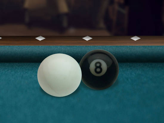 eight ball corner pocket