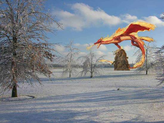 The Snow Dragon