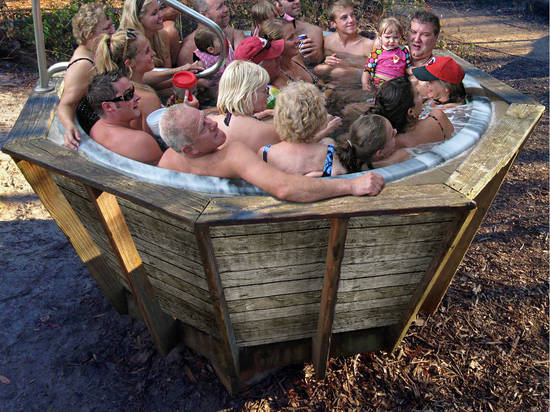 Hillbilly Hot Tub Party