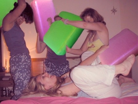 pillow fight