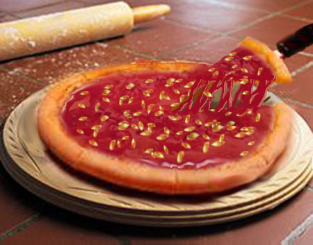 tomato pizza