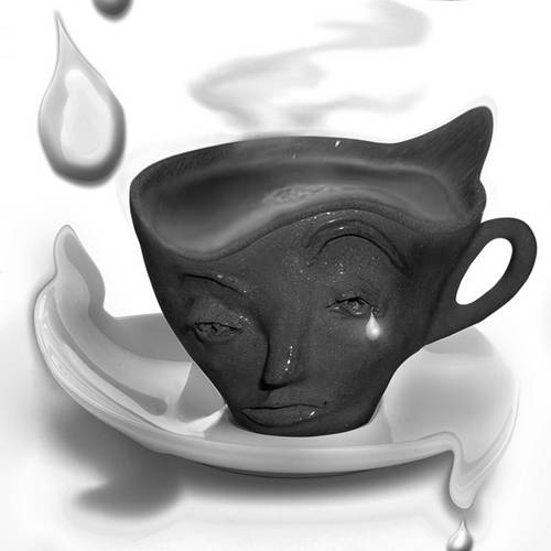 Dali's face mug ?