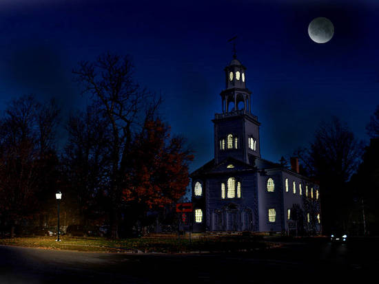 Church Night View