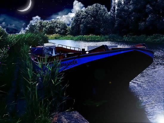 boat View in night