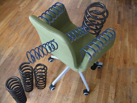 chair and springs