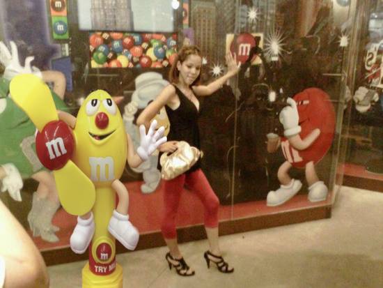 Outside M&M Display