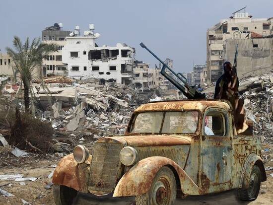 Gaza truck