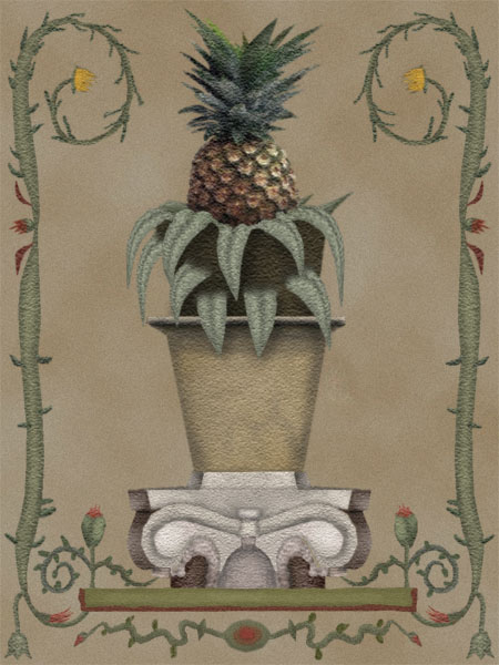 Pineapple Painting