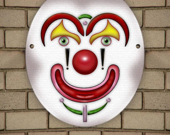 Clown mask