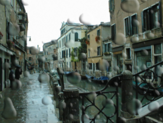 Rainy day in Venice