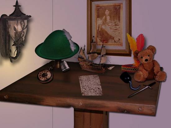 peter pans desk