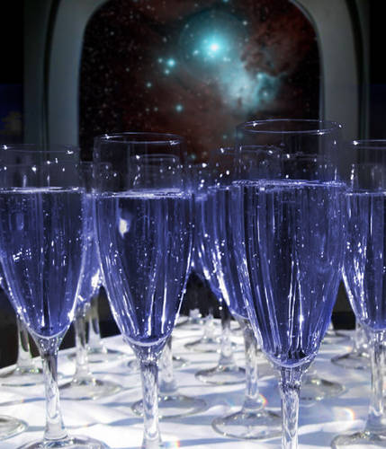 Champagne in Space