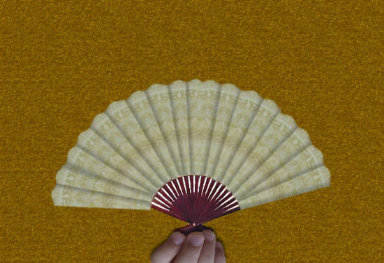 hand fan...