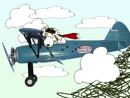 Snoopy Flies Again