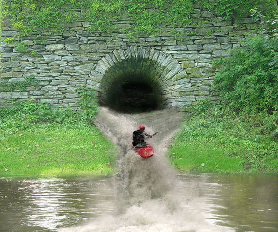 Drain Pipe Kayak