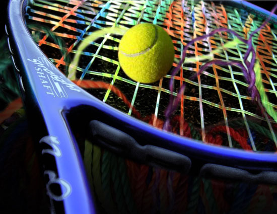 colorful racket