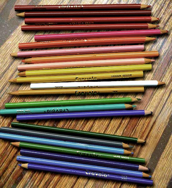 lots of pencils