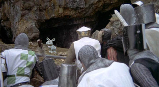 The cave of Caerbannog