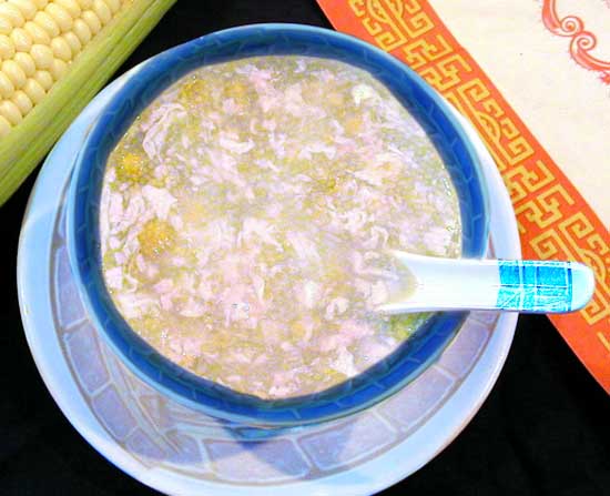 Chicken corn soup