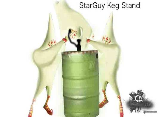 star keg stand