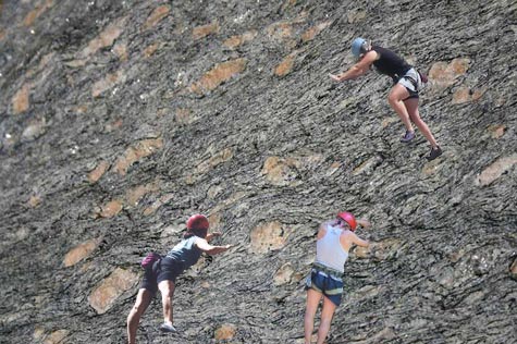 climbing wall