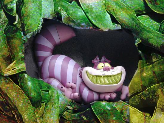 Cheshire Cat full of Pea