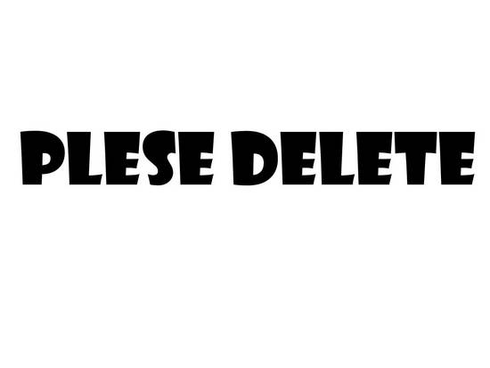 Please delete