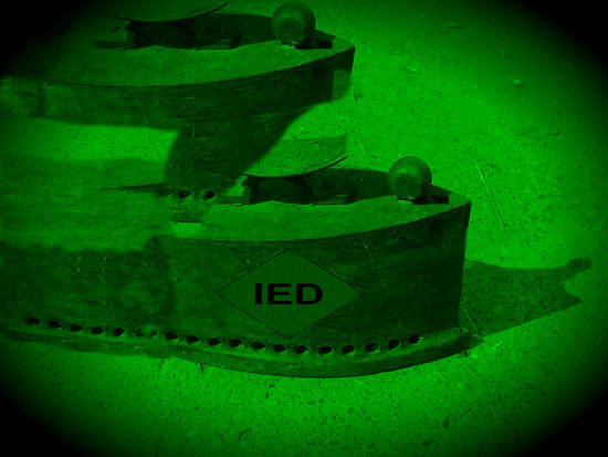 IED Seen Through NV