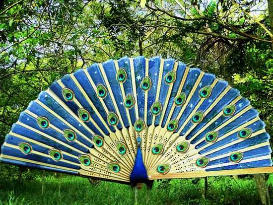 Miss Peacock fan