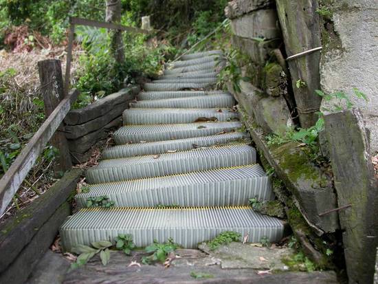 Rustic Escalator