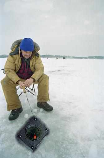 ice fishing