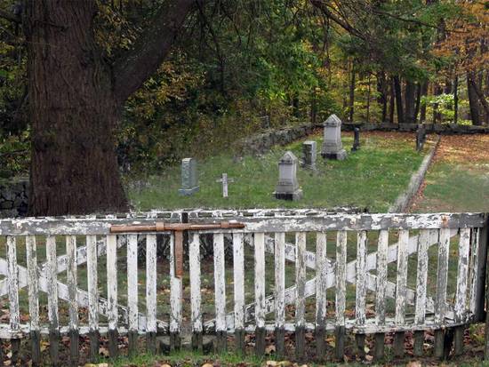 Cemetery gate