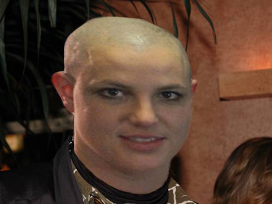 Bald Britney