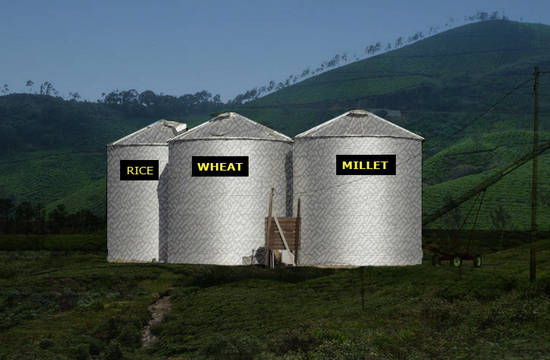 Three Silos...