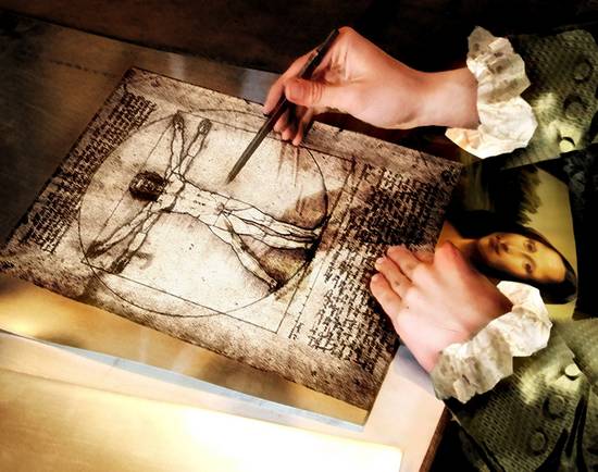 Da Vinci's drawings