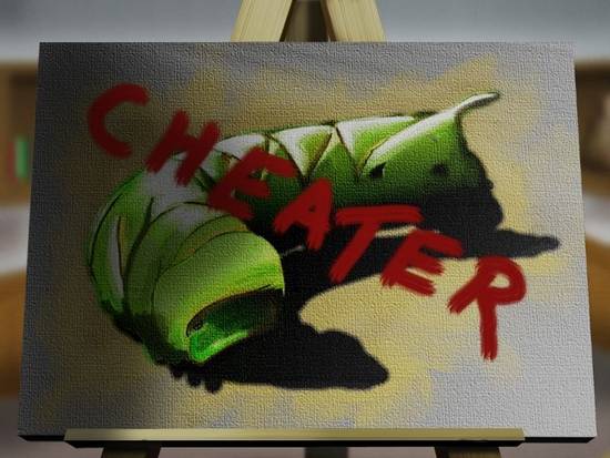 Cheater!!! Drawn