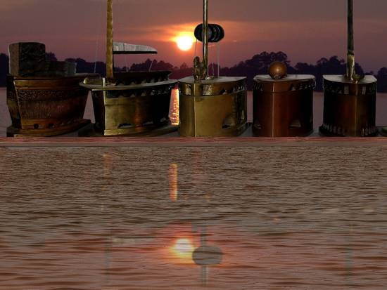 Boats at Sunset