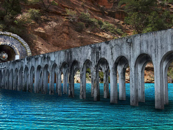 Bridge Over Calm Waters