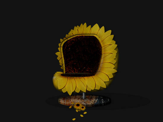 Sun-flower chair