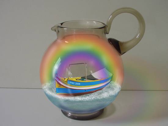 Rainbow carafe